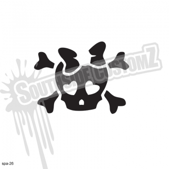Skull Girl Herz