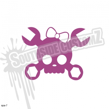 Skull Girl Schlüssel