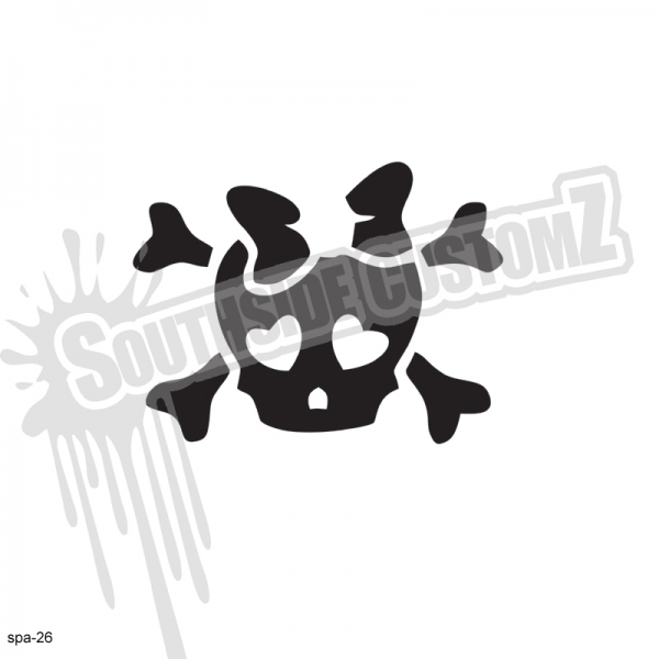 Skull Girl Herz